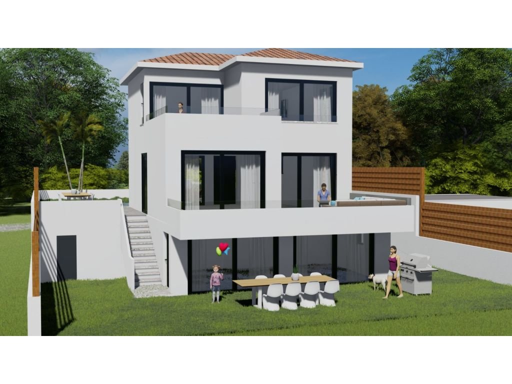 4 bedroom villa for sale in Kyrenia, Catalkoy / Swimming pool and garden-cd28e395-93d4-4b2e-9943-c36c6284fd47