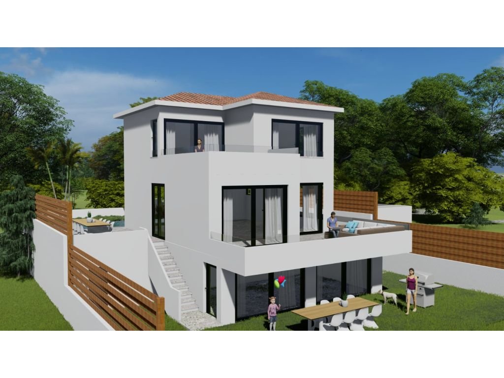 4 bedroom villa for sale in Kyrenia, Catalkoy / Swimming pool and garden-518bef2f-bc35-4bef-a000-6b352f813c04