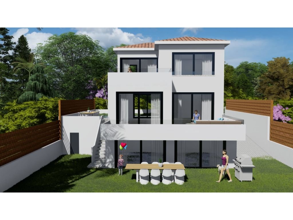 4 bedroom villa for sale in Kyrenia, Catalkoy / Swimming pool and garden-f6b62a48-22bc-432b-b8e4-18c3165d0290