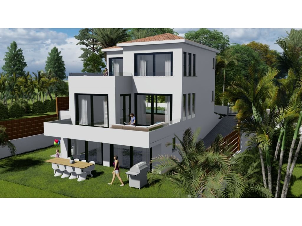 4 bedroom villa for sale in Kyrenia, Catalkoy / Swimming pool and garden-d33a0f24-a44f-4e81-b187-45a24105bb3f