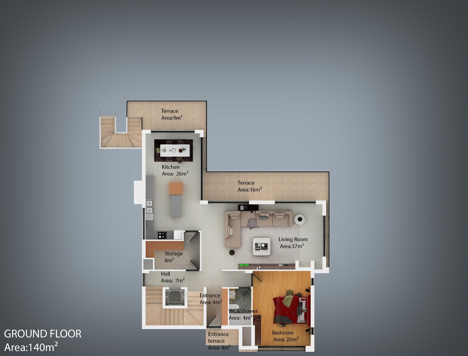 Luxury 4 Bedroom Triplex Villa in Çatalköy-462f51e4-3514-498e-ab06-f437d825db39